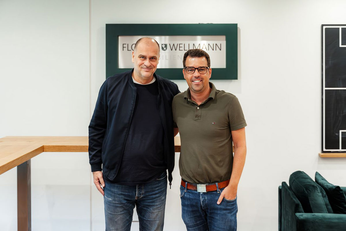 Florian Wellmann mit Klaus Filbry